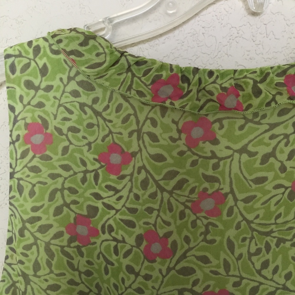 Sigrid Olsen Sleeveless Top Size 12 - image 3